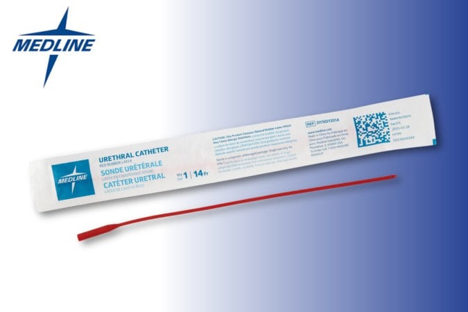 medline red rubber catheter