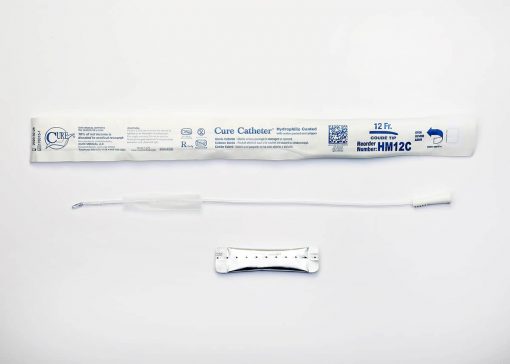 cure catheter package with water sachet