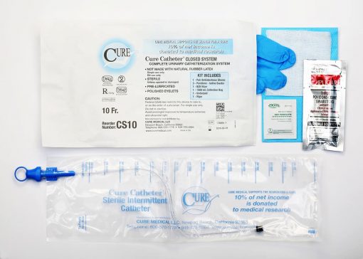 cure catheter supplies kit